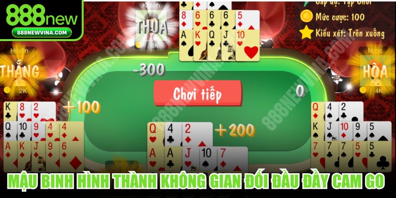 Mậu Binh hình thành không gian đối đầu đầy cam go và lôi cuốn